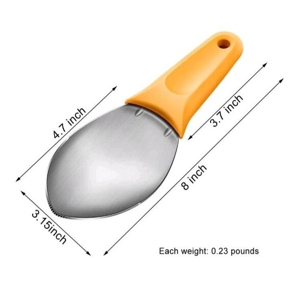 2 Pcs Mango Slicer Cutting Tool Watermelon Cutter Splitter Dragon Fruit Prep - Picture 5 of 5